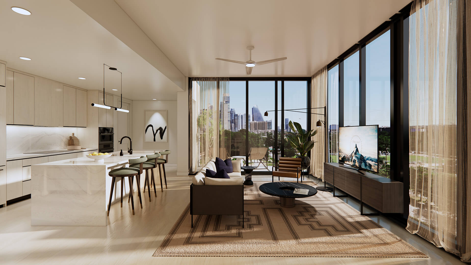 Finish Palette Tranquil | Floor Plan B5